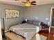 Spacious bedroom with hardwood floors at 3679 Wild Springs St, Las Vegas, NV 89129