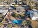 Aerial view of house, pool, and large backyard at 4365 Topaz St, Las Vegas, NV 89121