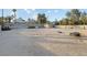 Large backyard with a shed and open space at 4365 Topaz St, Las Vegas, NV 89121