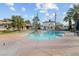 Backyard oasis featuring a large kidney shaped pool at 4365 Topaz St, Las Vegas, NV 89121