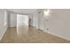 View down a hallway featuring tile flooring and doors to other rooms at 4642 Via San Rafael, Las Vegas, NV 89103