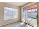 Bright room with window and sliding glass door to backyard at 4721 Via Renaldo, Las Vegas, NV 89103