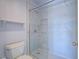 Bathroom features a large shower and marble tile at 4800 Nara Vista Way # 204, Las Vegas, NV 89103