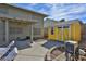 Convenient storage shed with patio and pool view at 722 Barrie Ct, Henderson, NV 89002