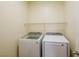 Clean and functional laundry area with Samsung washer and dryer at 7611 Redcloud Peak St, Las Vegas, NV 89166