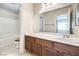 Bathroom with vanity, sink and bathtub at 9178 Sunken Meadow Ave, Las Vegas, NV 89178