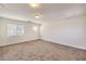 Bright bonus room featuring carpet and window blinds at 9178 Sunken Meadow Ave, Las Vegas, NV 89178