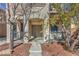 Front porch with decorative metal door at 9178 Sunken Meadow Ave, Las Vegas, NV 89178