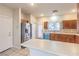 Spacious kitchen with stainless steel appliances and wood cabinets at 9178 Sunken Meadow Ave, Las Vegas, NV 89178