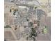 Aerial view showing property location near Indian Springs at 936 Elon Ln, Indian Springs, NV 89018