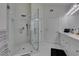 Spa-like bathroom with large walk-in shower and double vanity at , Las Vegas, NV 89128