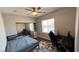 Bedroom with built-in shelving and workspace at 10470 W Ann Rd Rd, Las Vegas, NV 89149