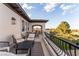 Relaxing balcony with outdoor seating and scenic views at 12 Bloomfield Hills Dr, Henderson, NV 89052