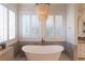 Bathroom boasts a large soaking tub and separate shower at 12 Bloomfield Hills Dr, Henderson, NV 89052