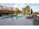 Luxury pool with spa and ample lounge space at 12 Bloomfield Hills Dr, Henderson, NV 89052