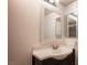 Bathroom with vanity, sink, mirror and sconce lighting at 1701 E Katie Ave # 65, Las Vegas, NV 89119
