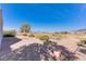 Enjoy the view from this backyard with firepit and golf course view at 2084 Tiger Links Dr, Henderson, NV 89012