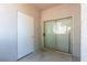 Private patio with sliding glass door access at 2615 W Gary Ave # 1035, Las Vegas, NV 89123