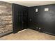 Bonus room with modern accent wall and recessed lighting at 2821 White Peaks Ave, North Las Vegas, NV 89081