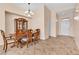 Elegant dining room featuring a formal table and hutch at 3041 Bublin Bay Ave, North Las Vegas, NV 89081