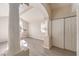 Bedroom with vaulted ceiling, and wood floors at 337 Seine Way # 0, Henderson, NV 89014