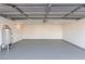 Spacious two car garage with painted floor and water heater at 4321 Mott Cir, Las Vegas, NV 89102