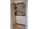 Convenient laundry room with washer and dryer included at 6136 Evensail Dr, Las Vegas, NV 89156