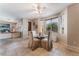 Bright breakfast nook with a table and four chairs at 6165 Smarty Jones Ave, Las Vegas, NV 89131