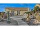 Casita and landscaped backyard with patio at 7079 Mountridge Dr, Las Vegas, NV 89110