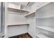 Large walk-in closet with ample shelving and hanging space at 7079 Mountridge Dr, Las Vegas, NV 89110