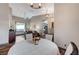 View of dining area, living room and window view at 7079 Mountridge Dr, Las Vegas, NV 89110