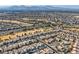 Aerial view of community with mountain views at 7517 Lintwhite St, North Las Vegas, NV 89084