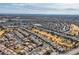 Aerial view of community with city views at 7517 Lintwhite St, North Las Vegas, NV 89084