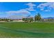 Scenic golf course view with mountains in the background at 7568 Lily Trotter St, North Las Vegas, NV 89084