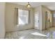 Dining area with tile floors and window view at 7909 Dutch Canyon Ct, Las Vegas, NV 89131