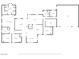 Floor plan showing a 5 bedroom, 3 bathroom home at 8365 Hauck St, Las Vegas, NV 89139