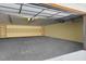 Finished garage with built-in cabinets and epoxy flooring at 8365 Hauck St, Las Vegas, NV 89139