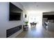 Open concept dining area with a view into the kitchen and Gathering room at 862 Silverton Springs St, Henderson, NV 89011