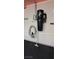 Garage features a wall mounted central vacuum system with hose and attachments at 8620 Grove Mill Ct, Las Vegas, NV 89139