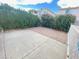 Small backyard with gravel and bushes at 8760 Harvest Valley Ave, Las Vegas, NV 89129