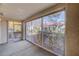 Enclosed patio with screen door and views of the community at 9320 Quail Ridge Dr, Las Vegas, NV 89134