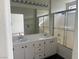 Bathroom boasts double sinks and a shower/tub combo at 16 Belle Essence Ave, Las Vegas, NV 89123