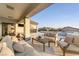 Relaxing patio with seating area overlooking the pool at 1999 Oliver Springs St, Henderson, NV 89052