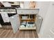 Kitchen storage includes stainless steel oven and appliances, and modern drawers at 2499 Adige Pl, Henderson, NV 89044