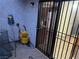 Small patio with access to the kitchen at 2611 Aracatuba Ave, Las Vegas, NV 89121