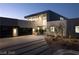 Contemporary home showcasing a modern design, clean lines, and well-manicured landscaping at 4377 Cameron Brook Ct, Las Vegas, NV 89129