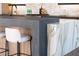 Contemporary kitchen island with marble and gray countertops at 4377 Cameron Brook Ct, Las Vegas, NV 89129