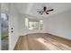 Bright bedroom with hardwood floors and large window at 4379 Bella Cascada St, Las Vegas, NV 89135