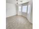 Bright dining area with tile flooring and bay window at 6104 Daisy Lee Ave, Las Vegas, NV 89108