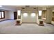 Bright bedroom with built-in entertainment center at 7045 Edna Ave, Las Vegas, NV 89117